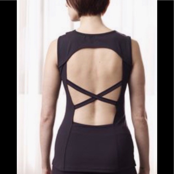 NWT Open back tank by karma - not beyond yoga - Picture 1 of 7